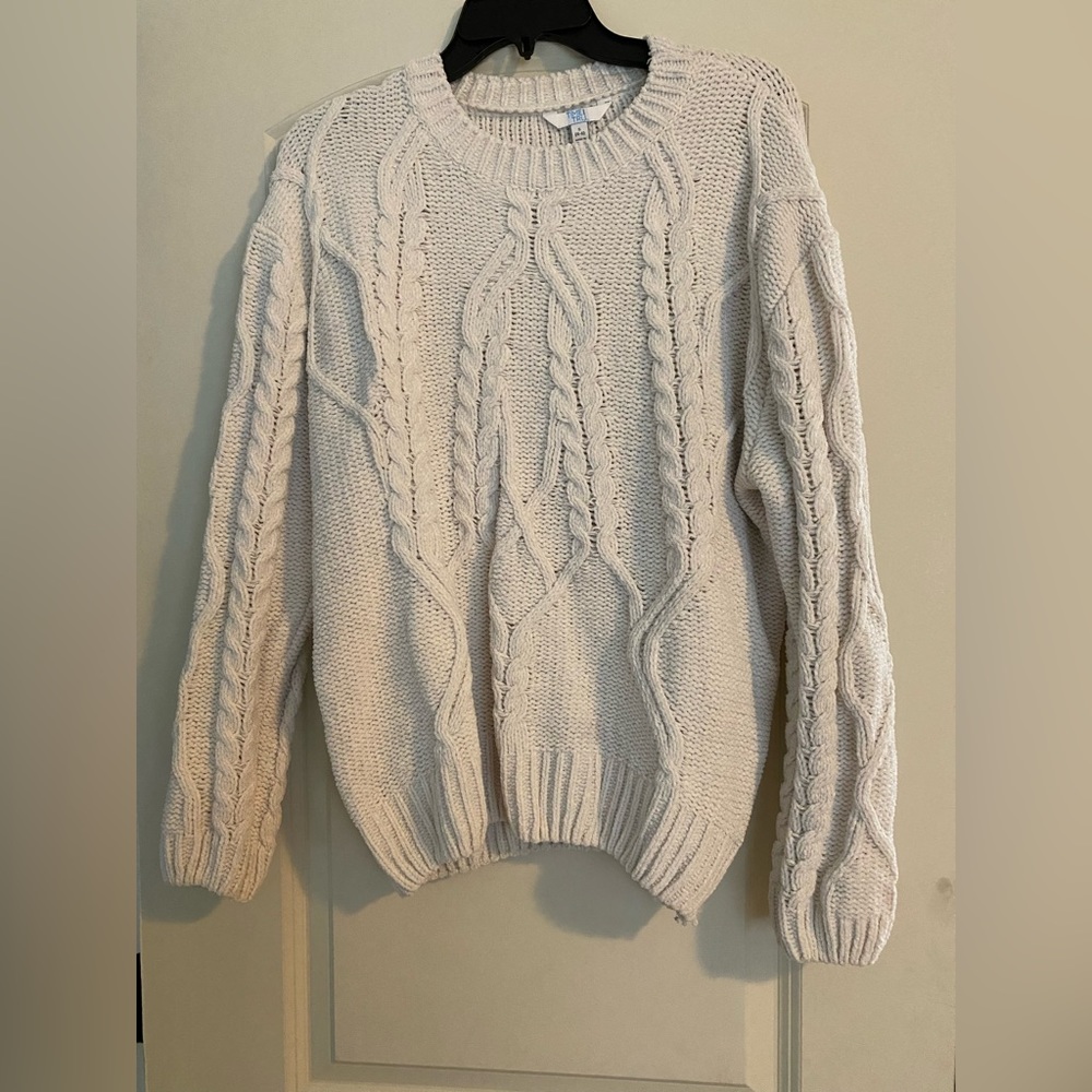 Cream Time and Tru knit sweater